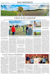 Bericht der Passauer neuen Presse über den Feldtag am 24.09.2024